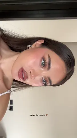 sultry lip combo 🤍🤎 fave combo from @maccosmetics and @KIKO Milano 