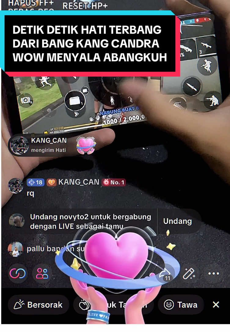 Makasi banyak css kuh @KANG_CAN  Lancar2 rezeki nya cs #challenge #liveforthechallenge #fyp 