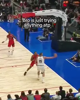 Not sure how he even saw him there 😮 #nikolajokic #basketball #europe #NBA #nuggets 
