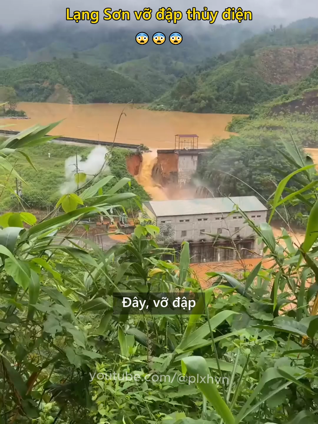 Lạng Sơn vỡ đập thủy điện 😨 #tintuc #tinnong #langson #thoitiet #plxhvn #phapluatxahoi