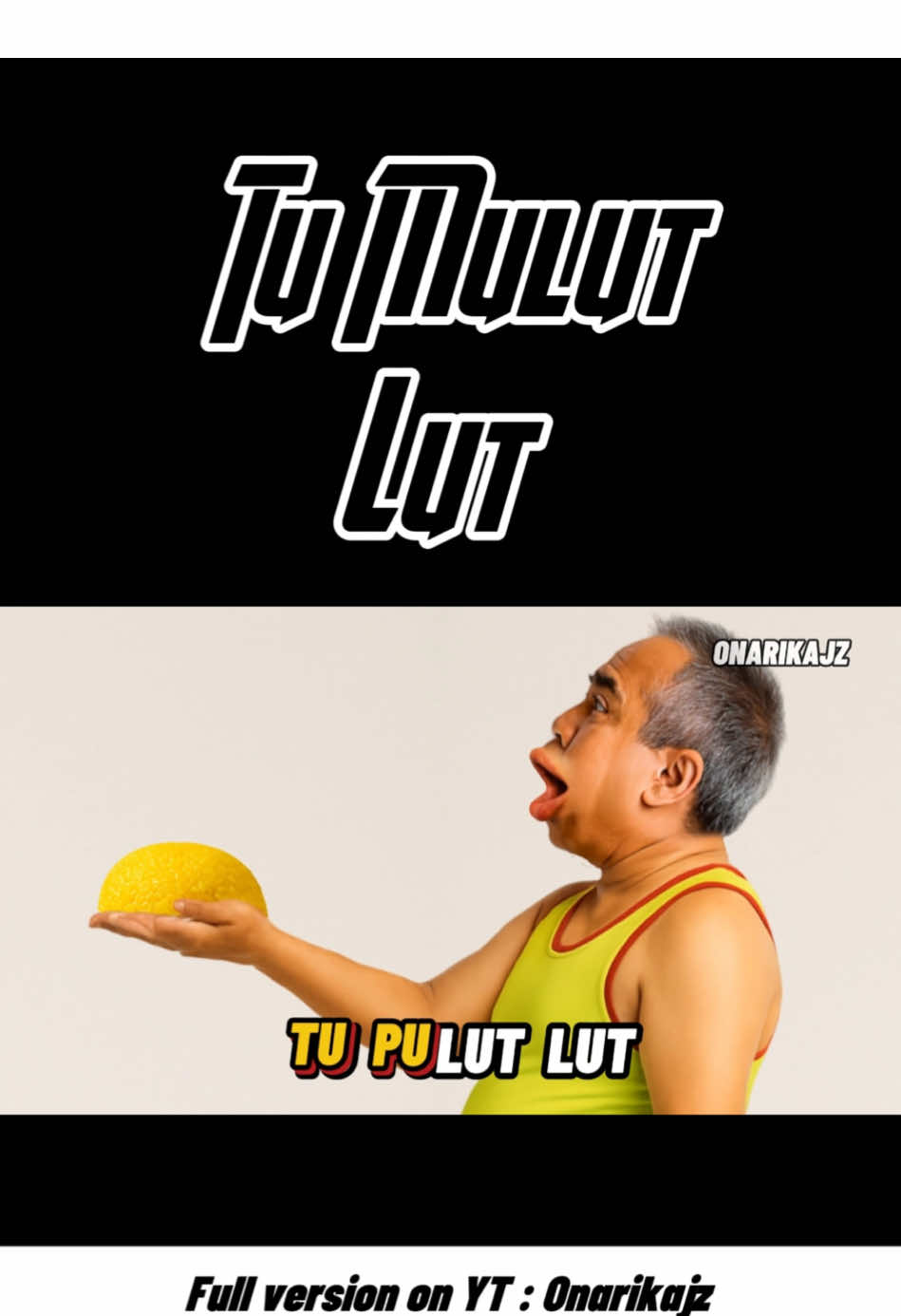 Tu Mulut Lut (Full version on YT) | Versi Pembukaan Penyanyi undangan : @faorraahmad 