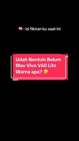 Udah pada nentuin belum mau Vivo V60 Lite warna apa? Soalnya Vimin juga masih bingung, mereka pada cantik” semua😭  #v60litestyle #vivowewow #vivov60lite #gayaongameon @vivo Campus Indonesia 