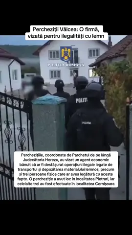 Cercetările continuă sub supravegherea procurorilor, având ca scop documentarea completă a întregii activități infracționale și luarea măsurilor legale împotriva persoanelor implicate #fyp #tik_tok #police #valcea #ramnicuvalcea 