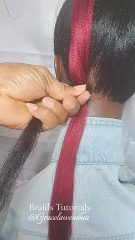 Braids Tutorials #braidstutorial #hairstyles #gracelawendhair #Threadinghairstyle 