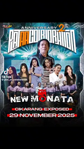 hallo para sedulur perantauan dimanapun kalaian berada,jangan lupa hadir dan meramaikan acara Anniversary 2nd @Plat AA Colaboration bersama New Monata,untuk pemesanan tiket dan kaos bisa langsung japri ke admin ya soadaraa#fyppppppppppppppppppppppp #fypageeeee 