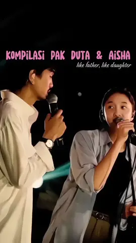 Pak Duta & Aisha | kakak-adek ❎️ bapak-anak ✅️ like father, like daughter #sheilaon7 #dutasheilaon7 #meglio #fyp  #creatorsearchinsights 