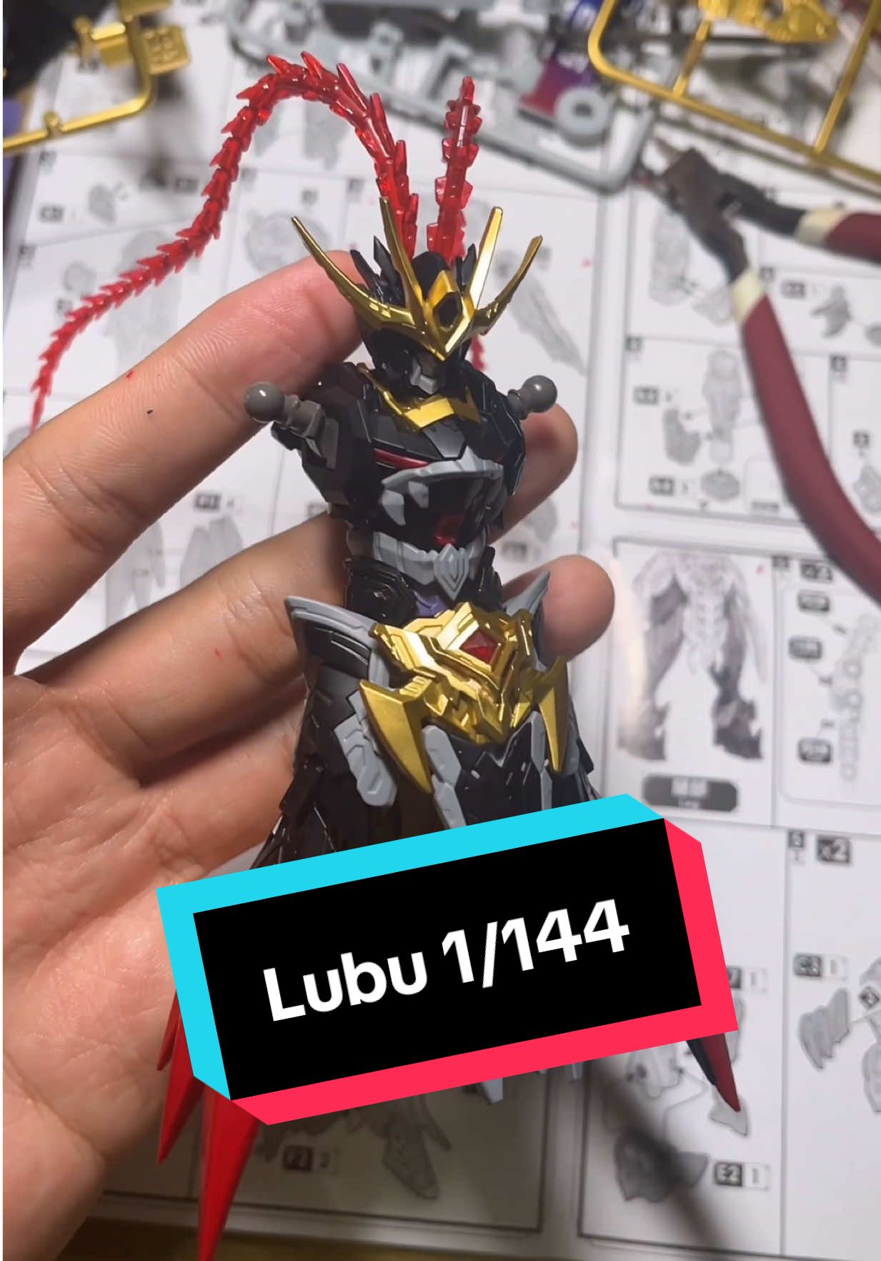 Lữ bố kit #mohinh #modelkit #lubu #motornuclear #gundam 