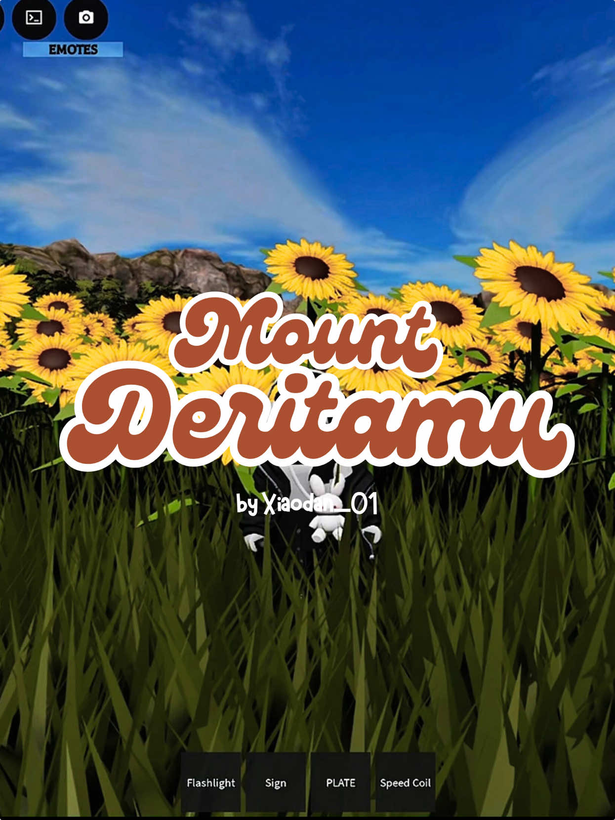 Part 14 | Aku suka bunga mataharinya hehe Map: Mount Deritamu By: Xiaodan_01 #mountderitamu #fyp #robloxfyp #robloxexplorer 