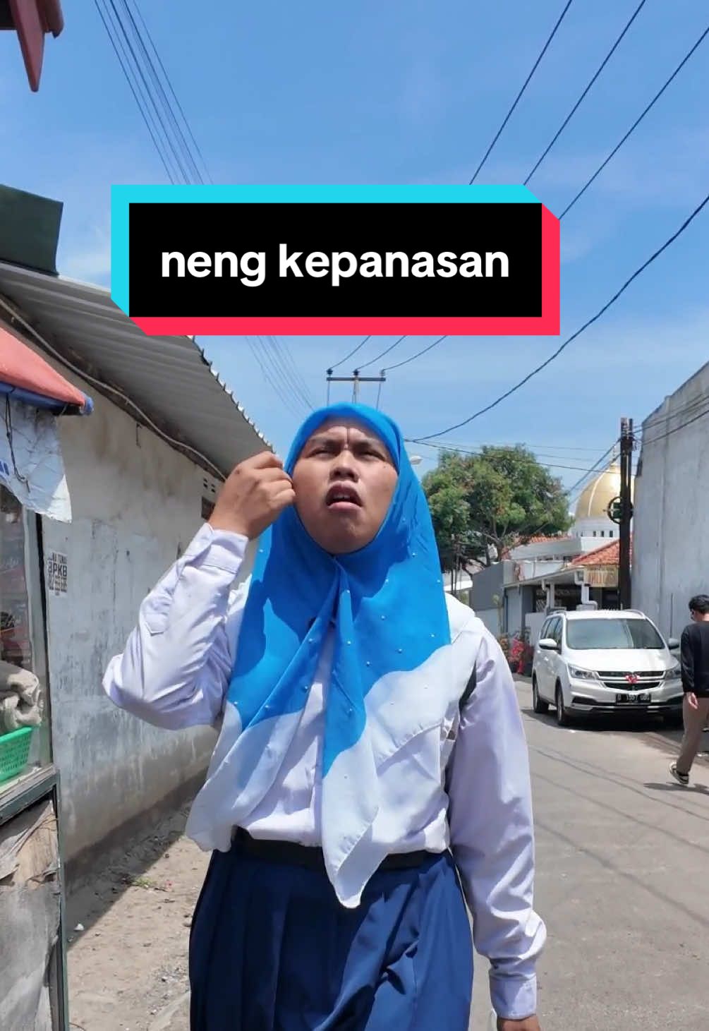 panassssss enaknya minum apa? #dramasineng #lucungakak #lucungakak 