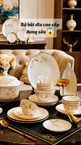 bộ bát đĩa cao cấp #thinhhanh #xuhuong #tiepthilienket #bobatdia #bobatdiacaocap 