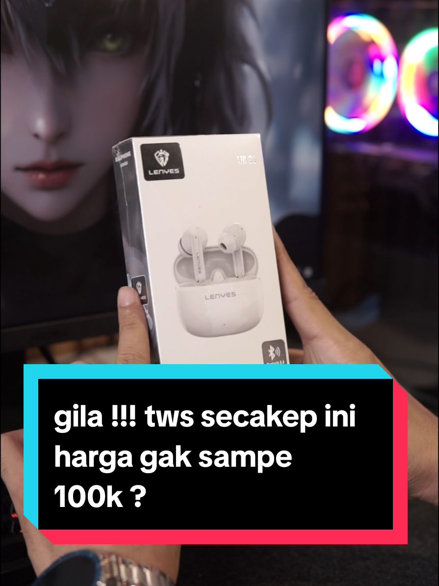tws sebagus ini harga nya gak samoe 100k ?? mau rugi kah? #twsmurah #twsbluetooth #tws 