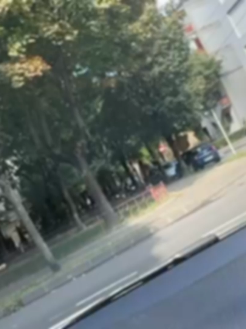 Persoană filmată în timp ce aleargă complet dezbrăcată pe stradă, în Satu Mare.