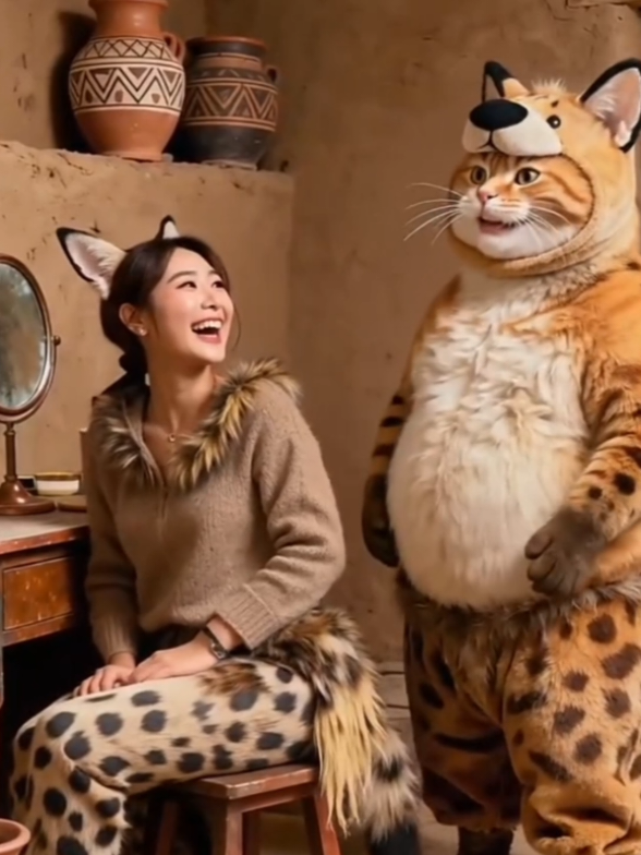 #creatorsearchinsights  #aicat# funnycatvideo# Fat Orange cat# cartoon#positivevibes 