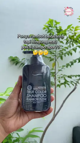 Halo teman cancan🤩🤩 sampo ini cocok untuk kalian yang rambutnya berwarna warni yahh🤩 buat menjaga warna rambut tetap tahan lama😍 #rainbowflow #cultusia #cultusiashampo #samporambutberwarna 