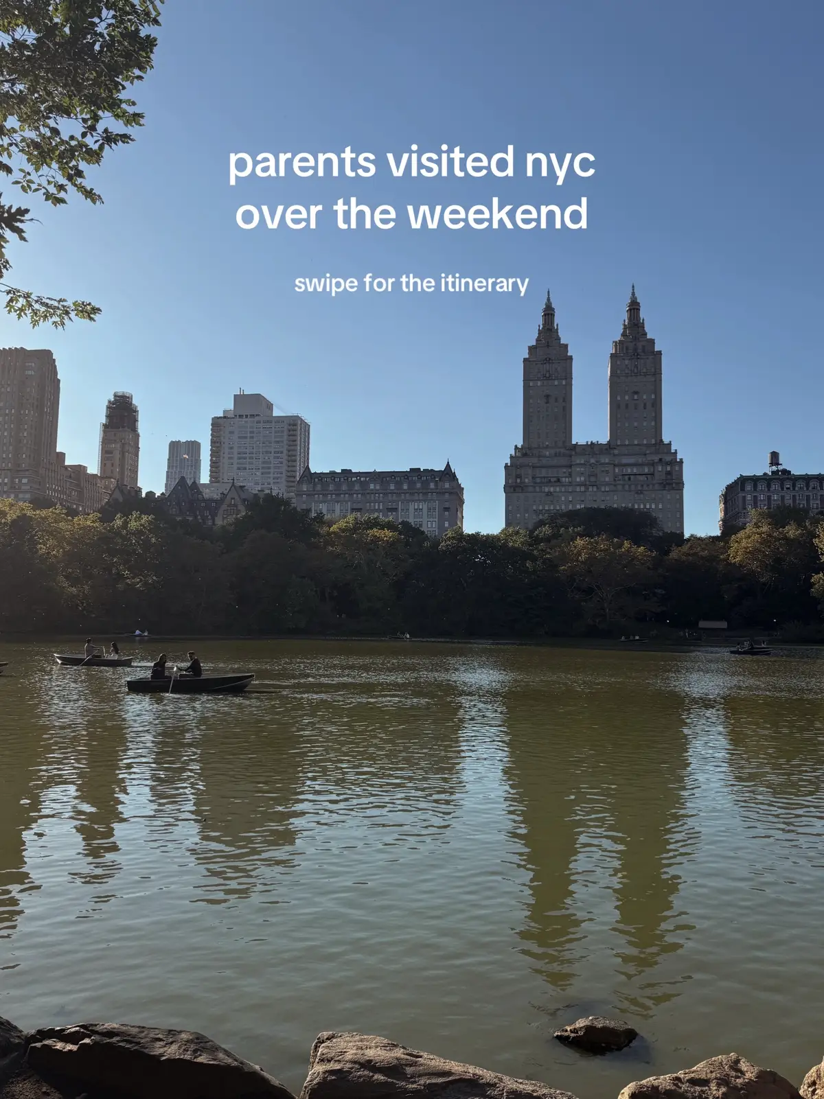 yes, i made a spreadsheet for my parents visit to nyc last weekend.   #nycthingstodo #visitnyc #parents 
