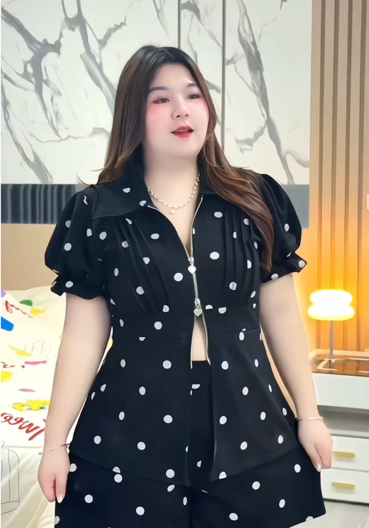 🖤#เสื้อผ้าแฟชั่น #ชุดเซ็ทสวยๆ #ชุดเซ็ต #ชุดเซ็ทสาวอวบ #ชุดเซต2ชิ้น 