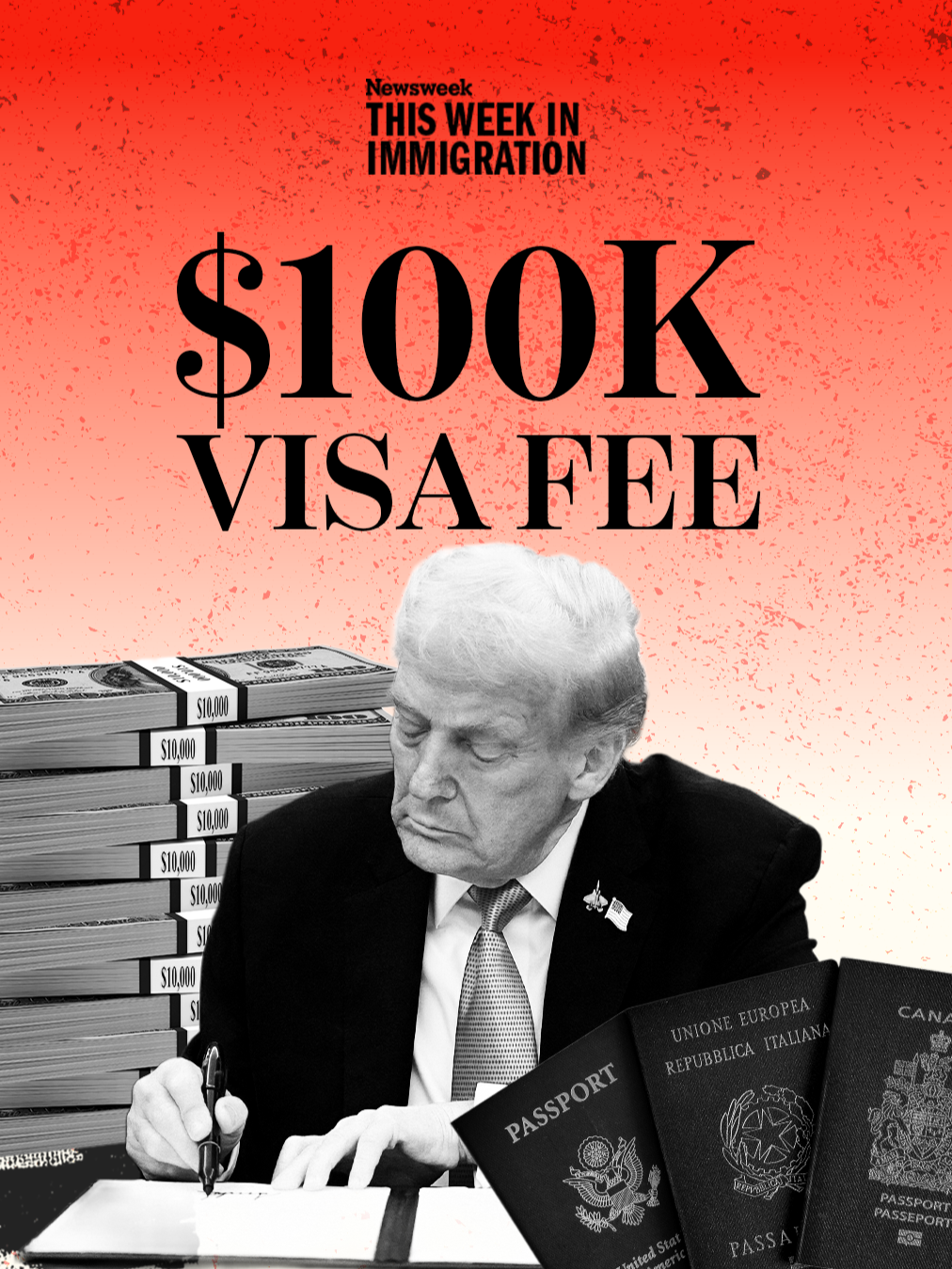 The Trump administration slapped a $100,000 fee on new H-1B visas, putting pressure on America’s biggest tech firms as part of a broader crackdown on immigration. The move was made to 