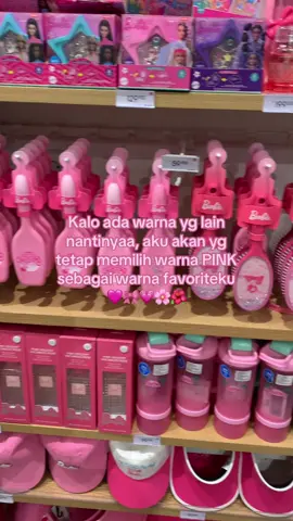 Dihari berikutnya pun aku tetap suka warna PINK🥹🥹🩷🎀💗🌸 #minisoidgoodthing #minisoweekid #pink #barbie #favorite 
