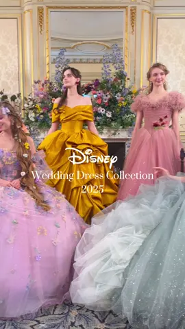 今年の新作ディズニーウェディングドレスコレクションも最高すぎました💐✨#ディズニーウェディングドレスコレクション #ウェディングドレス #disney #クラウディア 