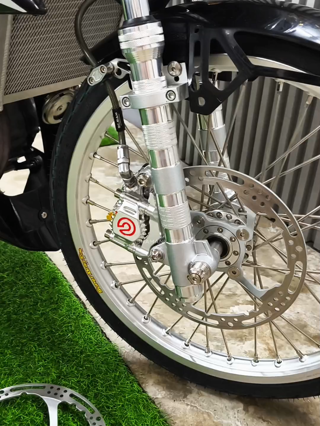 Mas solid at mas mura pa❤️ #lightendisc 220mm💯✅ #wave125  #motorshow #nonprogaming #streetbikeconcept 