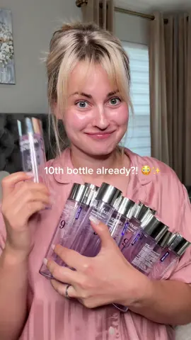 Empty by empty - my anti aging glow never stops 💜 with no.9 Glow Toner @numbuzin_global #numbuzin #no9glowtoner #nad #pdrn #glowingskin 