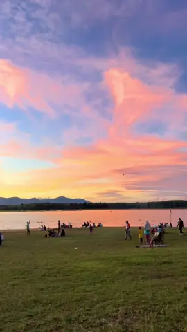 ท้องฟ้าที่ไหนๆก็ไม่สวยเท่าที่บ้านเรา #อ่างเก็บน้ําคลองจําไหร #สงขลา #ธรรมชาติ #fyp 