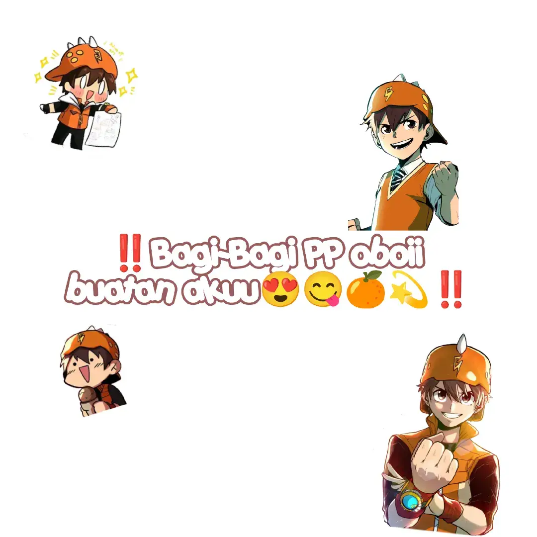 Bagi bagi pfp Boboiboy buatan aku😍😋🍊‼️ #fyppppppppppppppppppppppp #pfpideas #boboiboy ##galaxy #elemental 