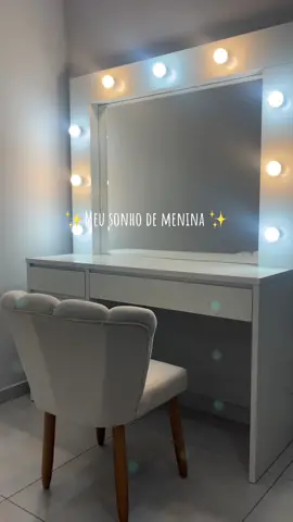 Penteadeira Camarim ✨ #penteadeira #organizandopenteadeira #penteadeiracamarim 