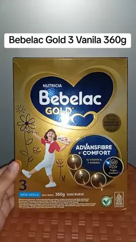 bebelac gold 3 vanila 360g #bebelac #bebelacgold #sufor #susuformula #susuanak 