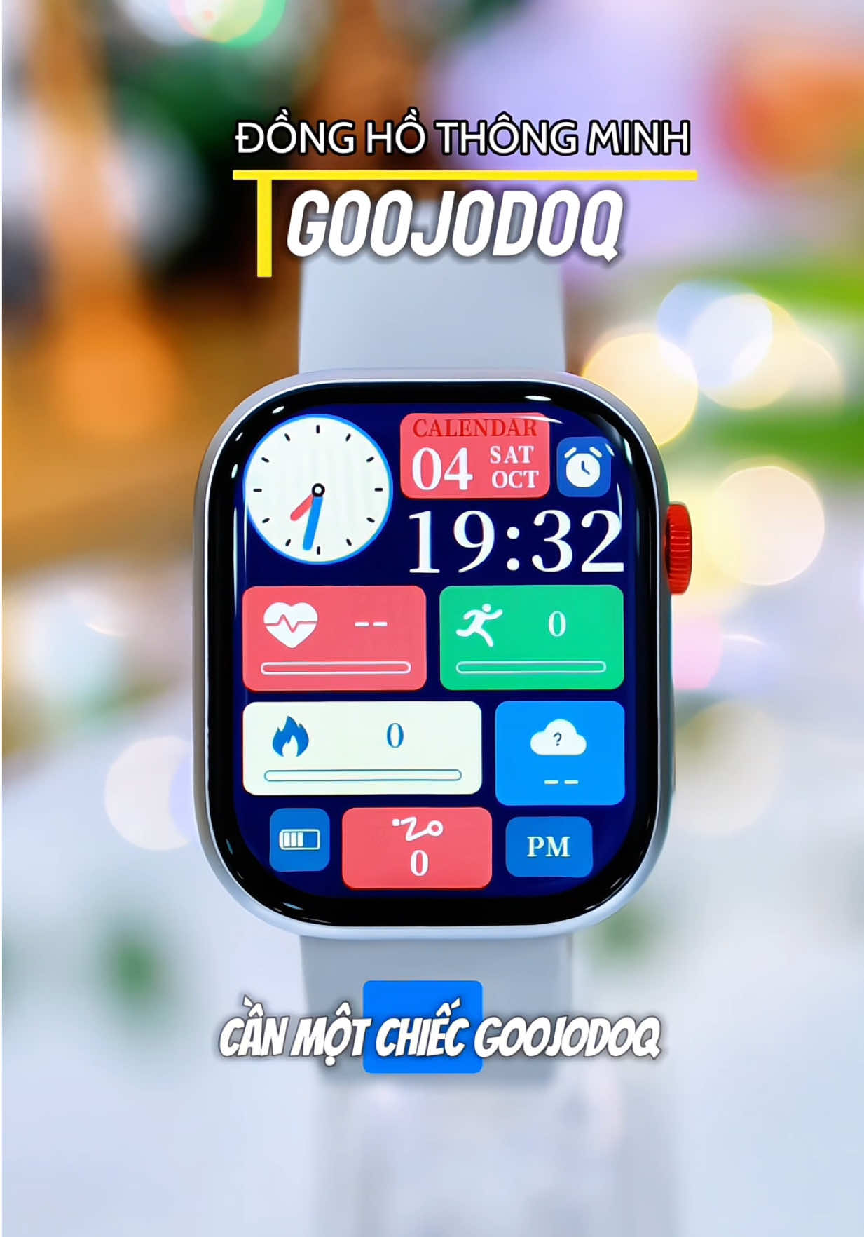 Đồng hồ thông minh goojodoq #dongho #donghothongminh #smartwatch 