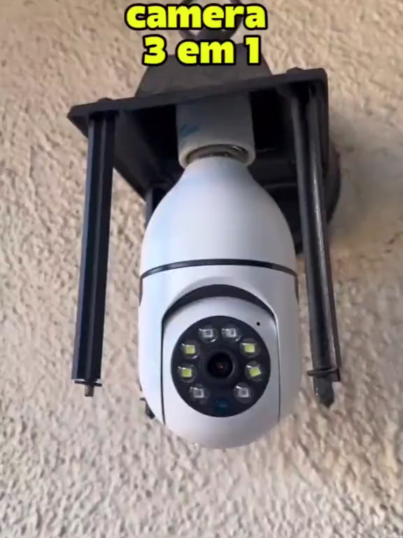 🔥 Câmera Segurança Prova D'água Infravermelho Lâmpada Sem Fio Wifi De R$ 138,00 💰 *Por R$ 56,68* 😱 🛒 Compre agora 👉 https://s.shopee.com.br/5VMWeJf7UI ⚠️ Promoção sujeita à alteração de preço e estoque do site