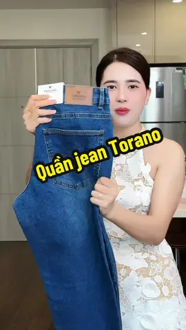 Quần jean co dãn mà k lo mất form #kieugialinh #quanjeannam #torano 
