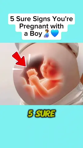5 Sure Signs You're Pregnant with a Boy #pregnant #tipsparenting #babytiktok #baby #newborn #tipsbaby #parenting 