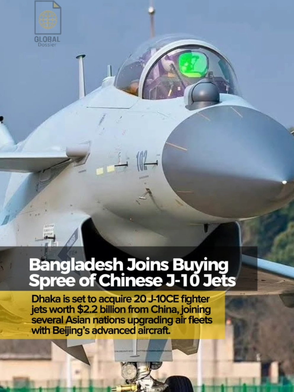 07OCT2025 • Bangladesh adds J-10CE jets to Asia’s China-led air race. #Bangladesh ‎---------- ‎This is a platform beyond the censorship of mainstream media. If you appreciate this work and want to help it grow, your subscription means everything. Thanks!