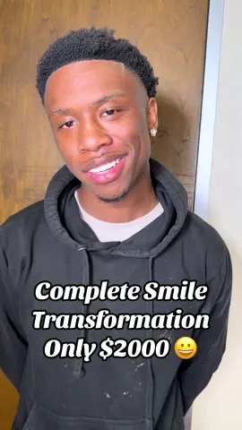 Complete Smile Transformation  Only $2000 😀 Click the Link in Bio to Book Now‼️ #veneers #fypシ゚viral #atl #smile #teethwhitening 