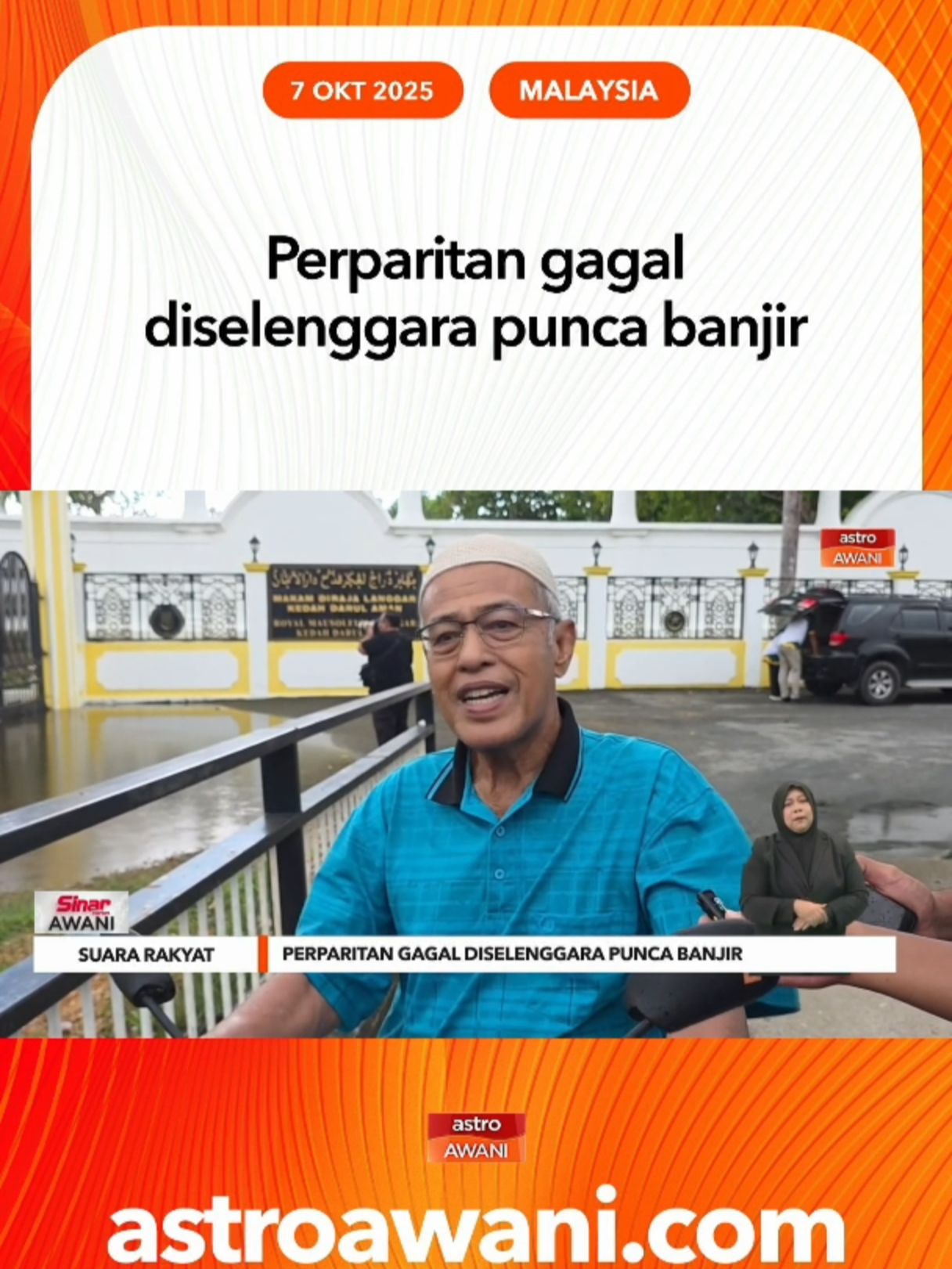 Sistem perparitan yang tidak disenggara dengan baik serta saliran tersumbat akibat longgokan sampah dalam longkang antara punca utama berlakunya banjir di sekitar pekan Langgar. #AWANI745 #AWANInews