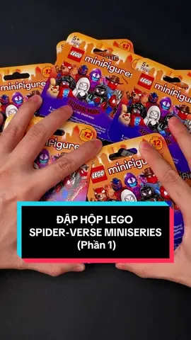 Đập hộp LEGO Spider-verse Miniseries cùng Long Brick - Phần 1 🔥 #longbrick #LEGO #LEGOVietnam #asmr #spiderverse 