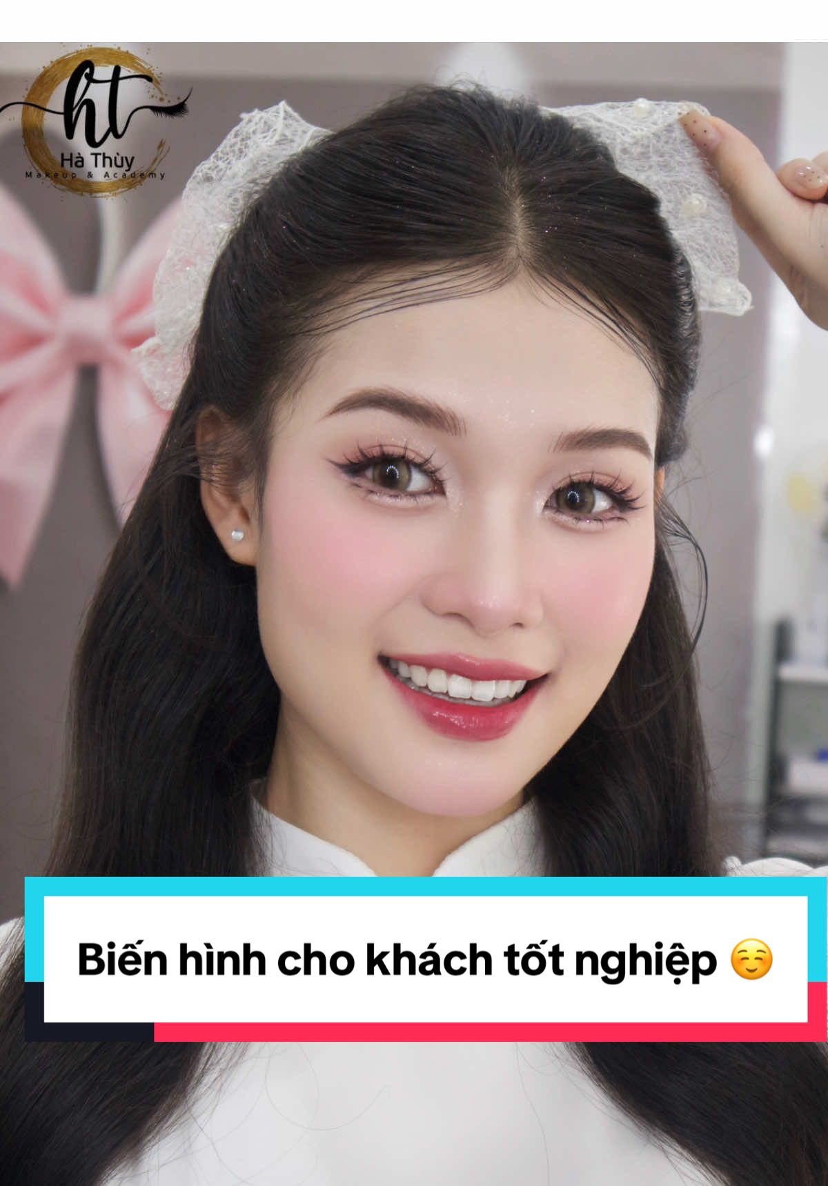 Tone make ngọt ngào, đáng yêu phù hợp kỉ yếu- tốt nghiệp 😘#makeupcantho #xuhuong #virral #tiktoktrending #makeuptutorial 