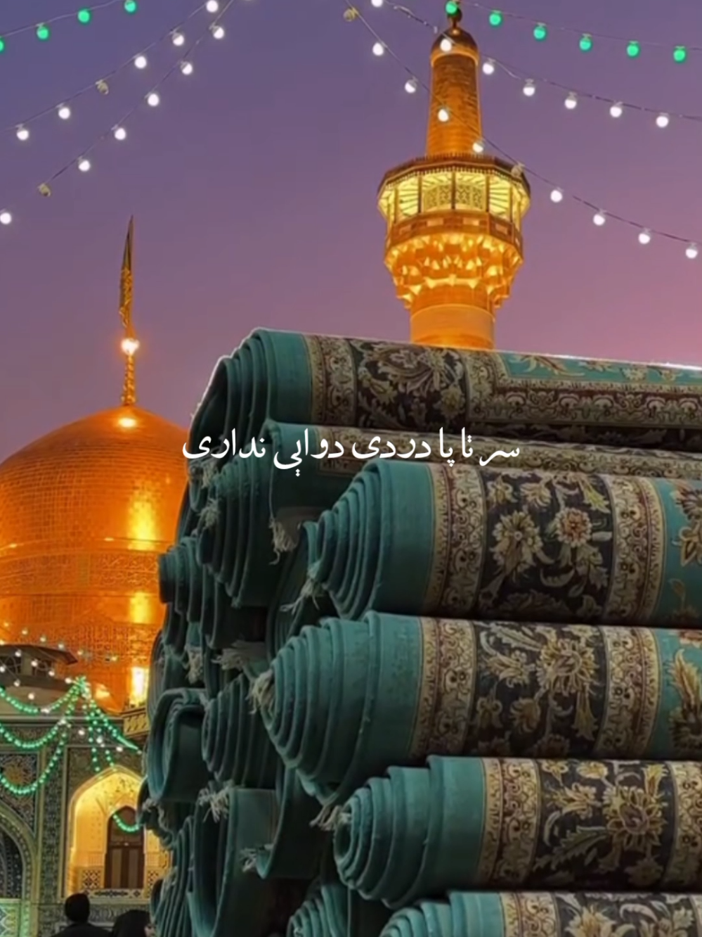 یا امام رضا(ع)🥺♥️ #امام_رضا#ضامن_آهو#عشق#مشهد#دلتنگ_حرم 