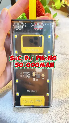Sạc dự phòng dung lượng cao, sạc nhanh #sacduphong #sacduphongtrongsuot #sacduphongsieudungluong #sacduphong500000mah #sacduphongdungluongcao 