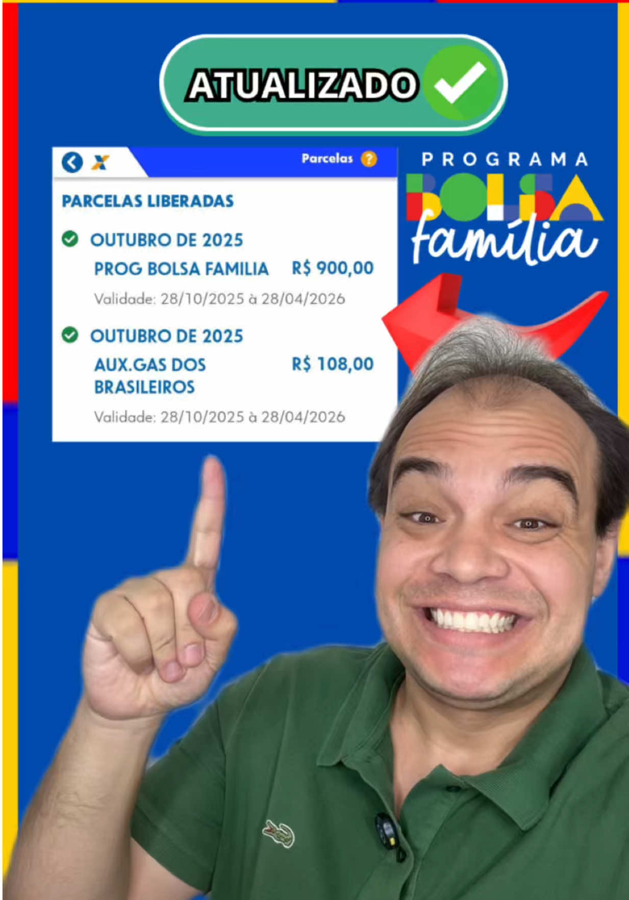 ✅ APLICATIVO DO BOLSA FAMÍLIA E AUXÍLIO GAS ATUALIZADO PARA OUTUBRO/2025! . #CapCut #bolsafamilia #caixatem #beneficios #auxilio 