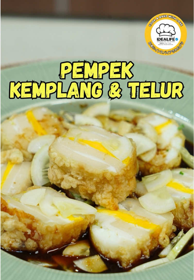 Pempek Dari Kemplang & Telur Ternyata Enaaaaak Banget!! All Cookware by @idealifeonline  Temukan Ide Resep Harian by Celebrity Chef @IDEALIFE ONLINE STORE  #reseptiktok #kulinertiktok #pempek #IDEALIFE #IDEALIFEONLINE 