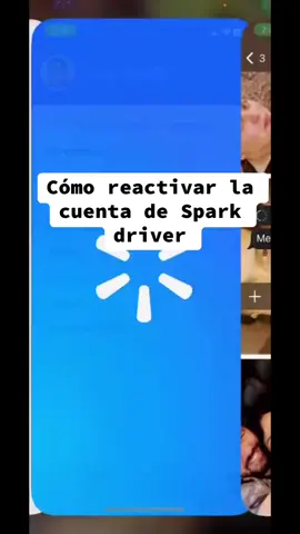 Cómo reactivar la cuenta de Spark driver #sparkdriver#reactivation#latin#usa#viral