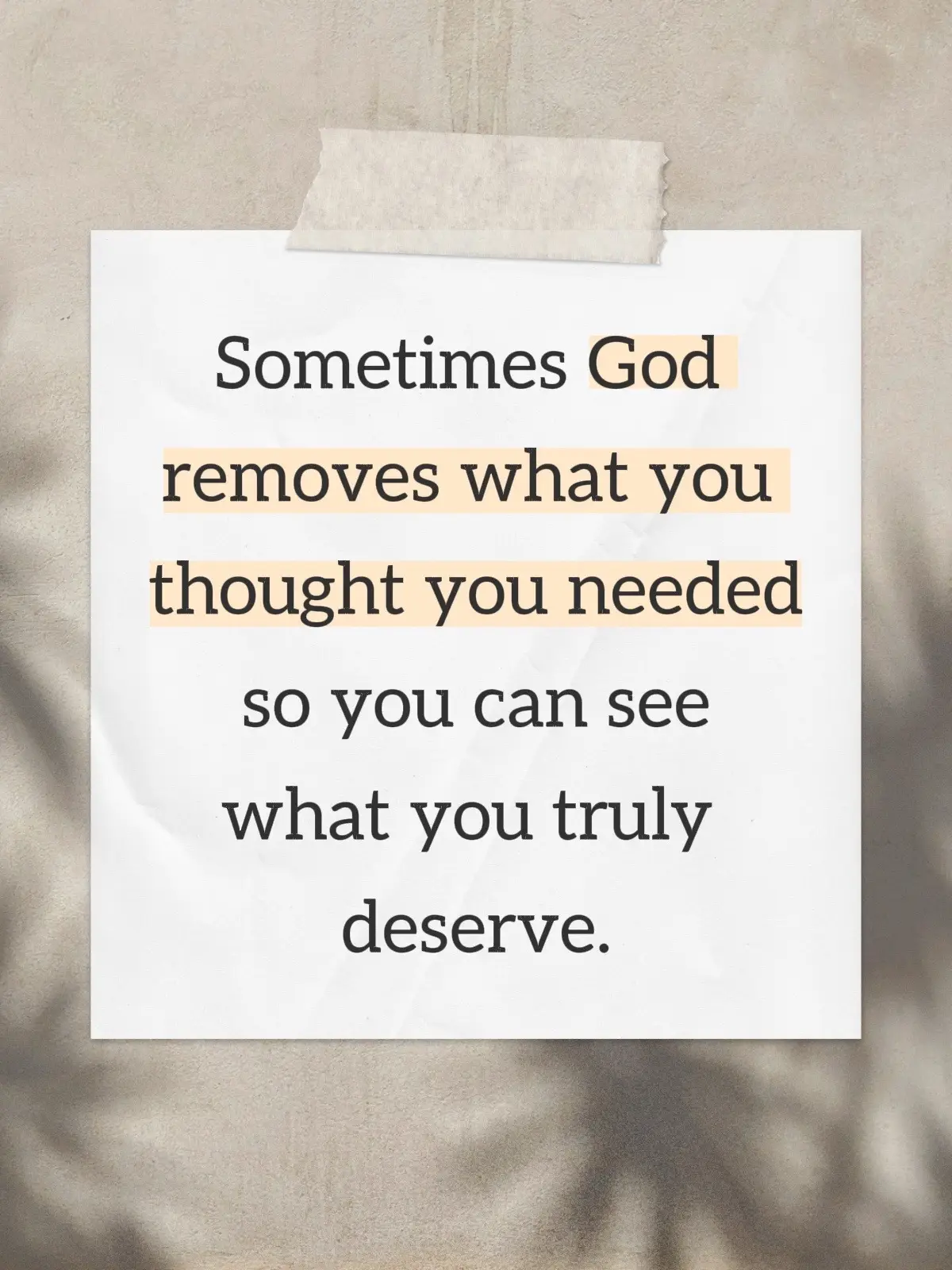 You can’t beat God’s given no matter how you try. Let God work it out for you!