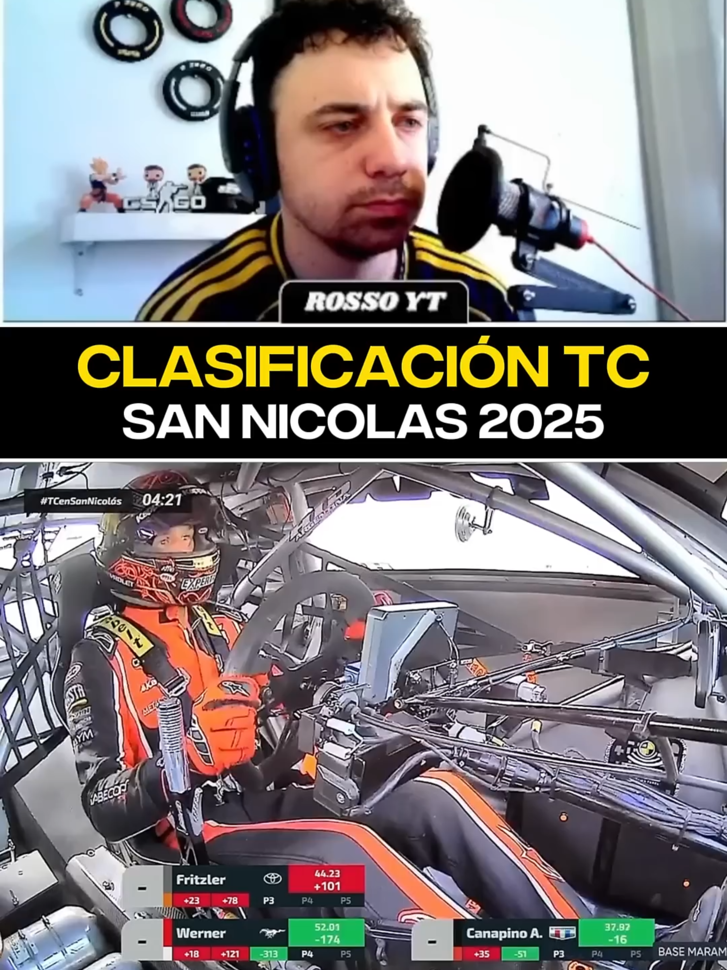 Polémica en el TC 🏁 Werner SIN TIEMPO y Canapino IMPARABLE🔥 (CLASIFICACIÓN TC SAN NICOLÁS) SEGUIME en mi canal de YOUTUBE (LINK EN MI PERFIL) #TC #CANAPINO #chevroletcamaro #CHEVROLET #fordmustang #FORD #AUTOMOVILISMO #paratiiiiiiiiiiiiiiiiiiiiiiiiiiiiiii #FYP #viraltiktok #YOUTUBE
