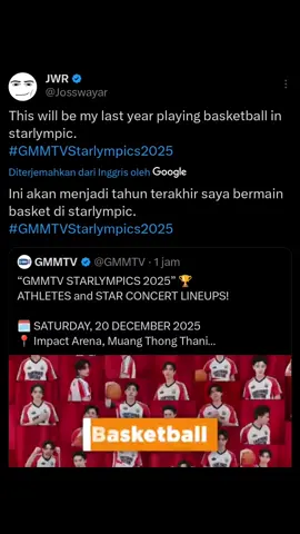 Joss are you okay? tahun ini terakhir Joss main basket di STARLYMPIC  #josswayar #gawincaskey #jossgawin #fyp #fypシ゚ 