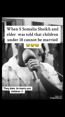 They are fighting to get children under 10 married. 😭😭  #somalitiktok #somali #muslimtiktok #saynotoceebculture #fyp