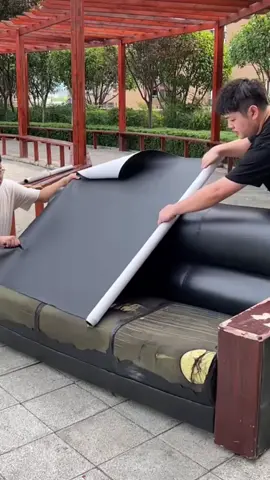 #Leather self-adhesive One patch saves thousands of yuan and is also waterproof and wear-resistant#Leather repair#Leather sofa stickers
