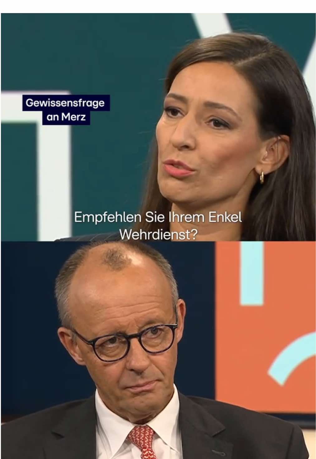 Würde Friedrich Merz seinem Enkel den Wehrdienst empfehlen? Das hat Moderatorin Pinar Atalay den Bundeskanzler in ihrer Sendung bei ntv gefragt. Vor Kurzem hatte der CDU-Chef das auf Freiwilligkeit beruhende Wehrdienstmodell in Frage gestellt. Er zweifelte daran, ob es genügend neues Personal bringen würde. ➡️Mehr News gibt's täglich bei RTL Aktuell - um 18:45 Uhr bei RTL oder jederzeit streamen auf RTL+. #RTLAktuell #Merz #Wehrdienst #Redaktion