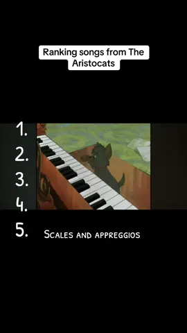 Ranking songs from The Aristocats #fyp #ranking #chatswithebs #disney #thearistocats 